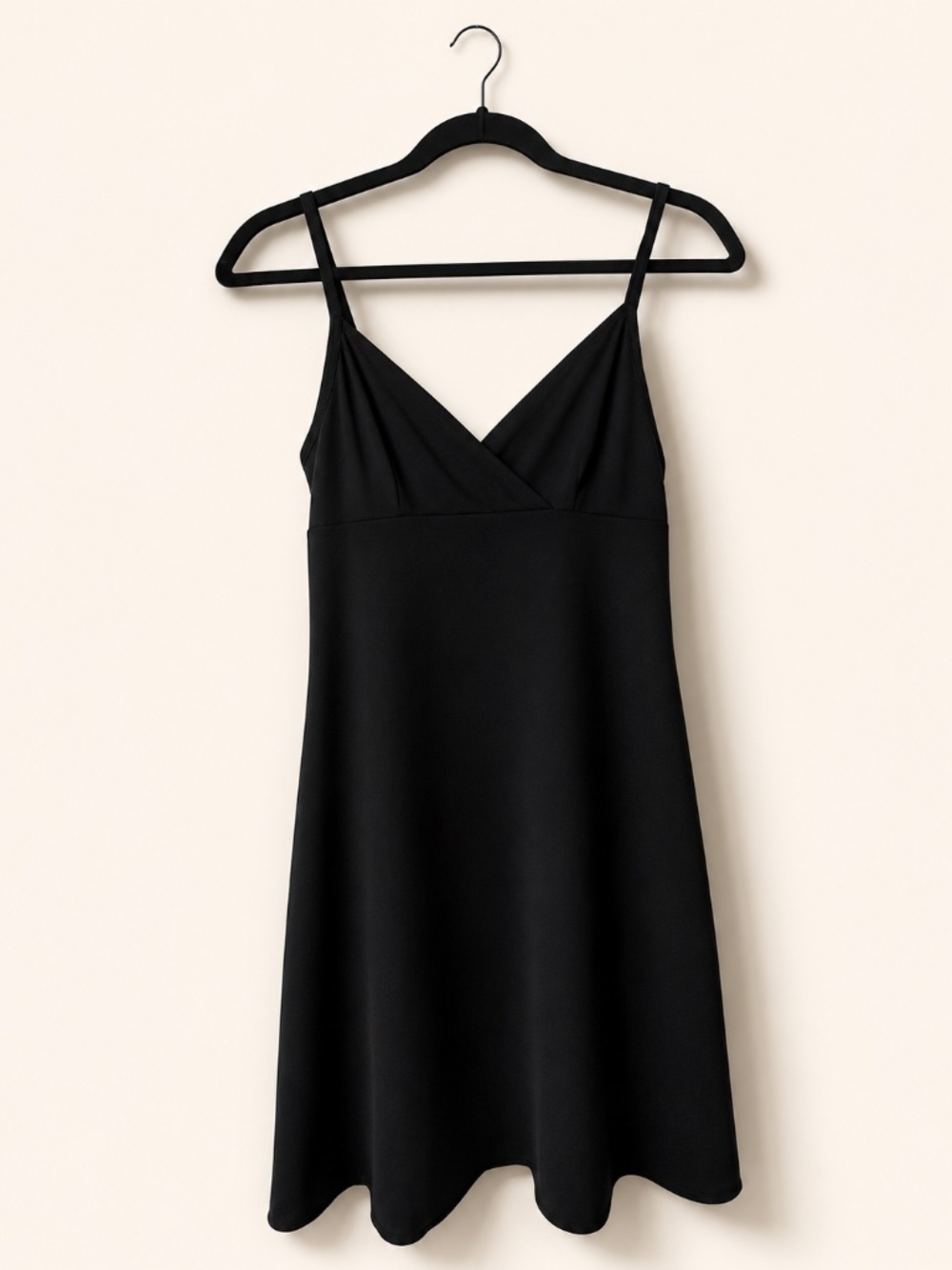 GUESS Black Spaghetti Strap Mini Dress